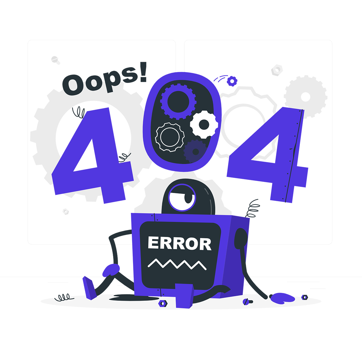 Oops! 404 Error